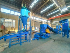 Tire Recycling Rubber Particles Plant